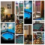 Les Loges Du Theatre Emplacement Exceptionnel Et Chic 160m2 Maison Avec Jardin Prive 14 Personnes Max Equipe A 200m De L'avenue De Champagne Et Toutes Commodites Degustation Champagne Offerte Jacuzzi Sauna Jeux Velos *