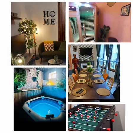 Les Loges Du Théatre Maison De 150m2 Privé Reservable De 2 A 14 Personnes équipé Au Pied De L'avenue De Champagne Et Toutes Commodités Degustation Champagne Offerte Jacuzzi Sauna Jeux Velos Emplacement Exceptionnel Et Chic Épernay
