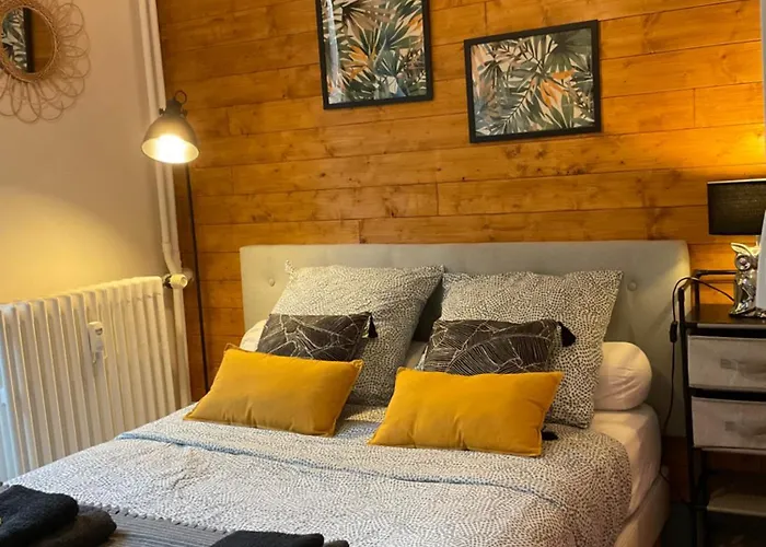 Apartamento Les Loges Du Theatre Emplacement Exceptionnel Et Chic 160m2 Maison Prive 14 Personnes Max Equipe A 200m De L'avenue De Champagne Et Toutes Commodites Degustation Champagne Offerte Jacuzzi Sauna Jeux Velos