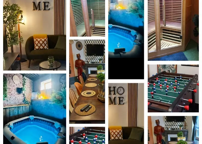 Les Loges Du Theatre Emplacement Exceptionnel Et Chic 160m2 Maison Prive 14 Personnes Max Equipe A 200m De L'avenue De Champagne Et Toutes Commodites Degustation Champagne Offerte Jacuzzi Sauna Jeux Velos *