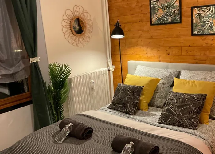 Apartamento Les Loges Du Theatre Emplacement Exceptionnel Et Chic 160m2 Maison Prive 14 Personnes Max Equipe A 200m De L'avenue De Champagne Et Toutes Commodites Degustation Champagne Offerte Jacuzzi Sauna Jeux Velos